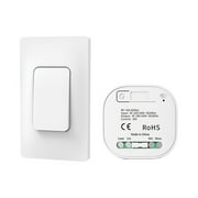 RKSTN Power Strip Smart Home Power Generation Remote Control Panel Wiring Free Random Paste Household Wireless Remote Control Panel Intelligent Panel on Clearance